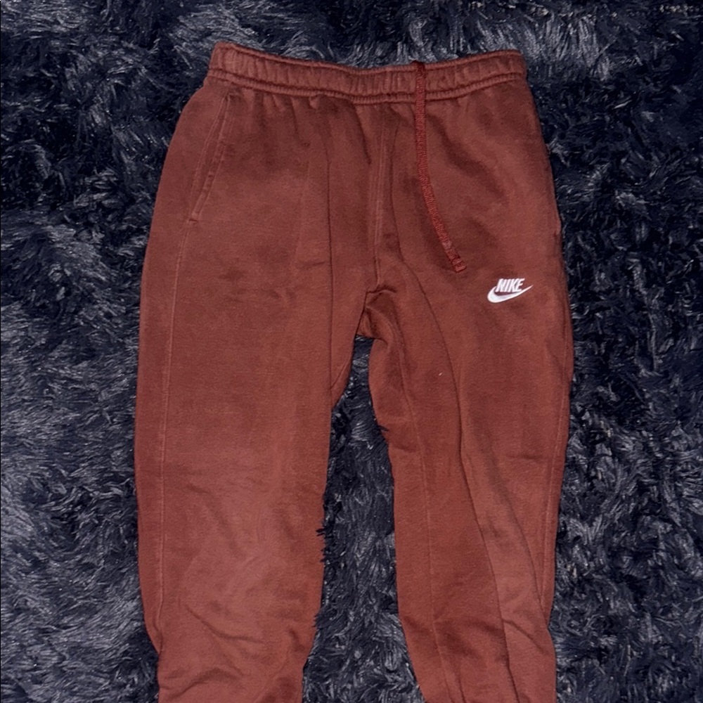 Nike Mens Brown Jogger Pants